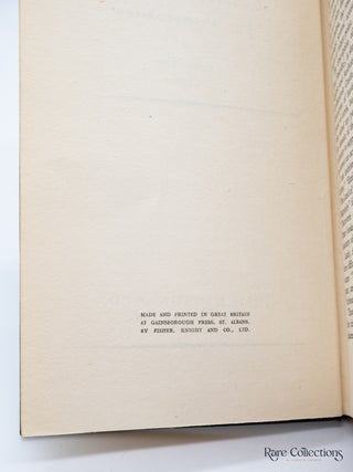 The Homecoming - a Tale of Two Ages (Rare with Dust Jacket)