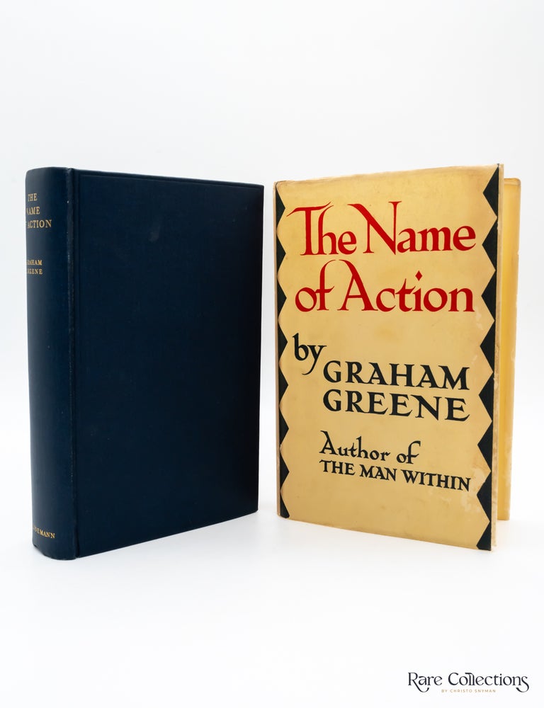 Item #10023 The Name of Action. Graham Greene.