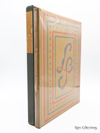 A Sentimental Journey through France and Italy (Signed by Book Designer Eric Gill and Illustrator Denis Tegetmeier)