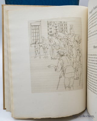 A Sentimental Journey through France and Italy (Signed by Book Designer Eric Gill and Illustrator Denis Tegetmeier)