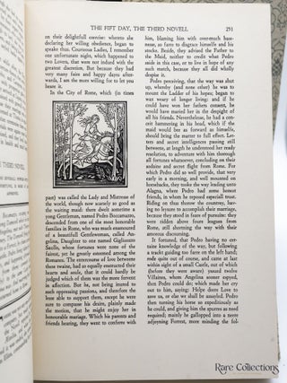 The Decameron of Bocaccio (Signed by Fritz Kredel)