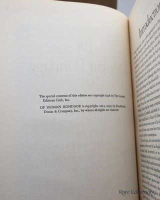 Of Human Bondage - Signed by Illustrator John Sloan