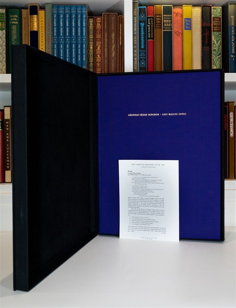 Item #1045 Poems. Senghor Sedar, Leopold.