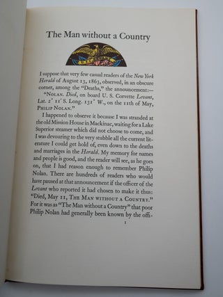 The Man Without a Country