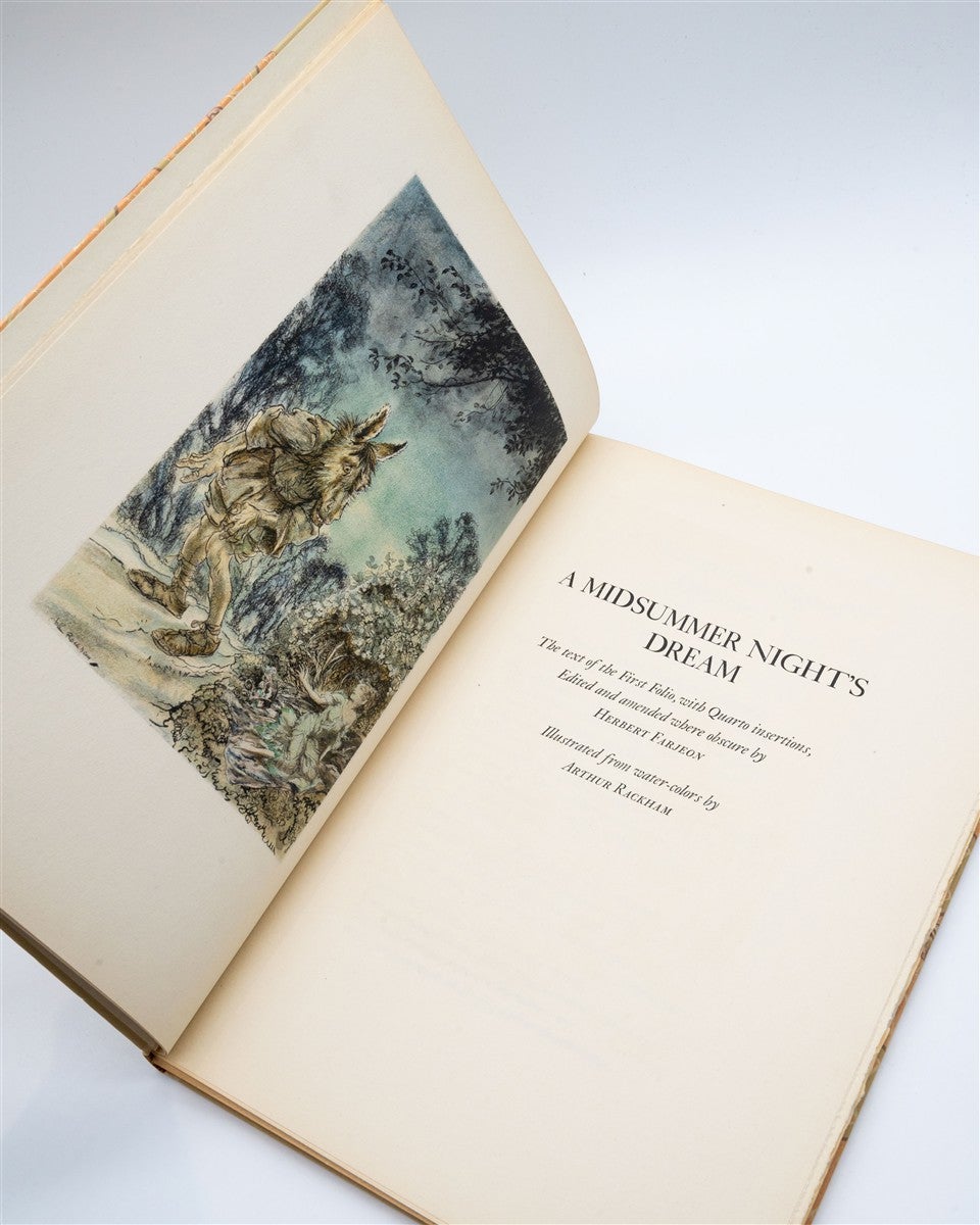 A Midsummer Night's Dream Illustrated by Arthur Rackham by William  Shakespeare on Rare Collections