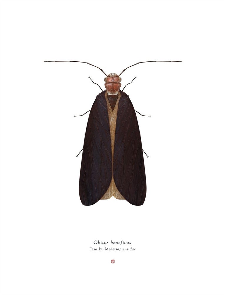Item #1963 'Obitus Beneficus' Deluxe Large Format Limited Edition. Richard Wilkinson.