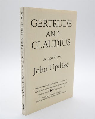 Item #2177 Gertrude and Claudius. John Updike