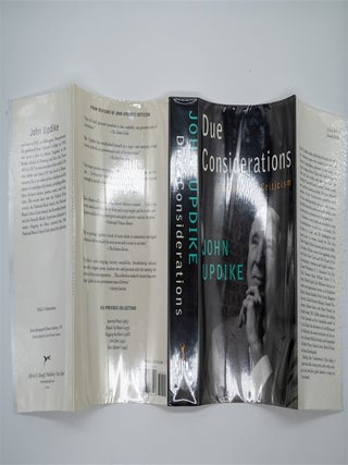 Due Consideration: Essays and Criticism