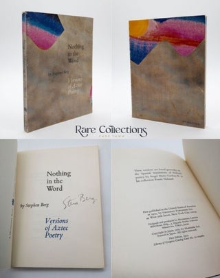 Crow with No Mouth, the Steel Cricket, in It, Oblivion, Singular Voices and Nothing in the Word (Six Signed Softcover Books)