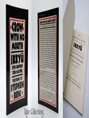 Crow with No Mouth, the Steel Cricket, in It, Oblivion, Singular Voices and Nothing in the Word (Six Signed Softcover Books)