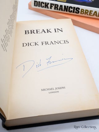 Break in - Signed Copy + Unsigned Uncorrected Proof