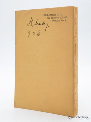 Flying Finish (Scarce Uncorrected Proof)