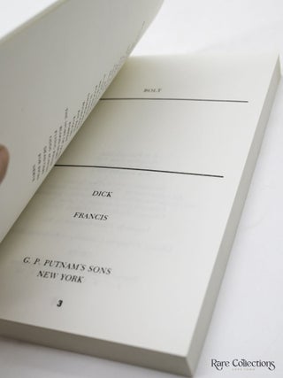 Bolt (Uncorrected Proof - Mint Condition)