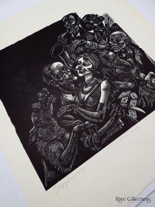 Steppenwolf Artist Proof (Signed Wood Engraving)