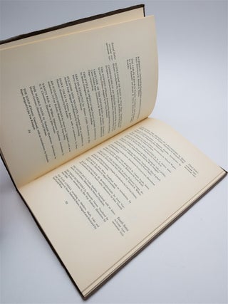 The Address by Sir Francis Meynell At the Dedication of the George Macy Memorial Collection of Books Published by the Limited Editions Club, with a List of the Titles
