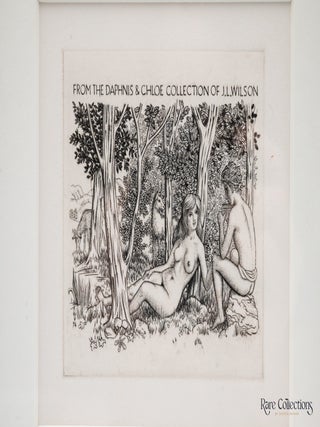 Ex-Libris - from the Daphnis & Chloe Collection of J.L. Wilson