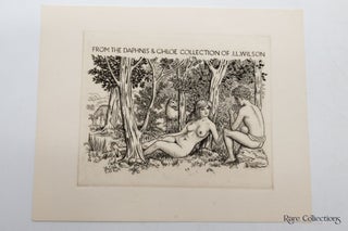 Ex-Libris - from the Daphnis & Chloe Collection of J.L. Wilson
