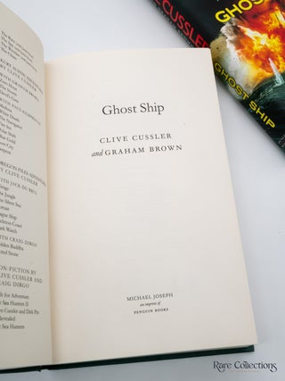 Ghost Ship (#12 Numa Files) - Double-Signed UK 1st Edition
