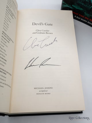 Devil's Gate (#9 Numa Files) - Double-Signed UK 1st Edition