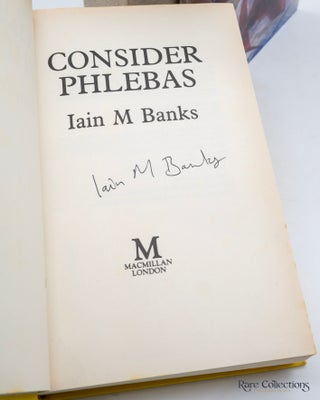 Consider Phlebas (Signed by Author - Custom Cloth Clamshell)