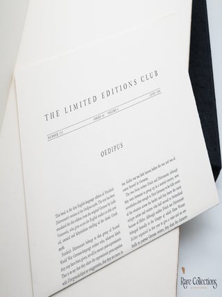 Oedipus (Signed by Author and Artist)