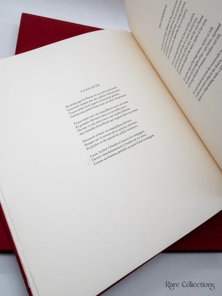 Three Poems from Les Fleurs Du Mal (Signed by Henri Cartier-Bresson)
