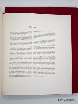 Three Poems from Les Fleurs Du Mal (Signed by Henri Cartier-Bresson)