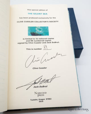 The Silent Sea (#7 the Oregon Files) - Double - Signed & Numbered