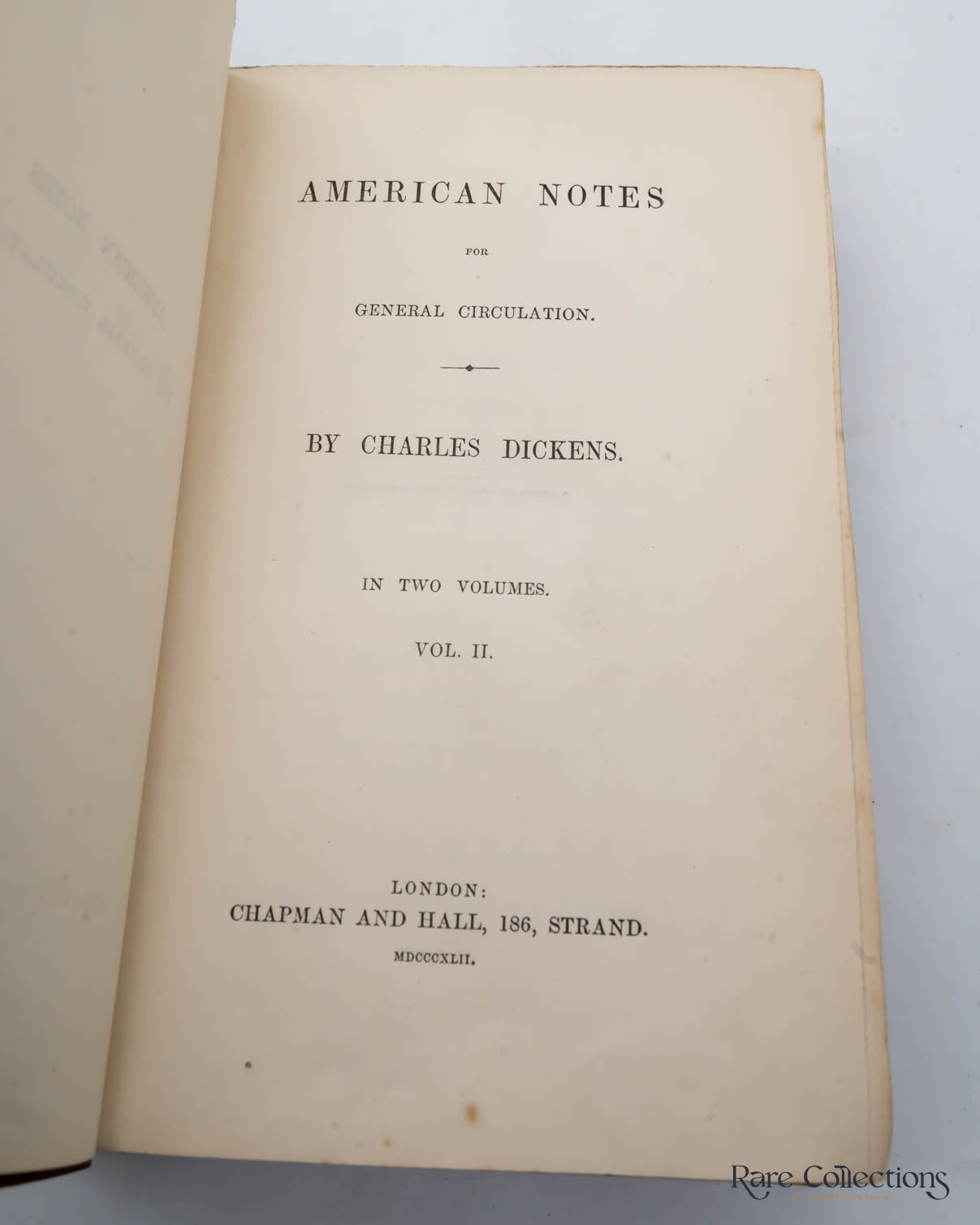 American Notes American Notes for General Circulation | Charles Dickens