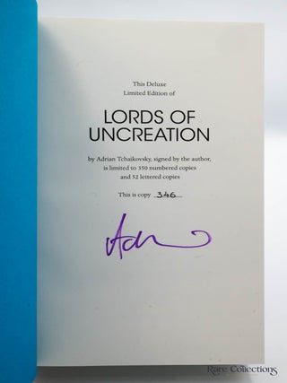 Shards of Earth, Eyes of the Void and Lords of Uncreation - The Final Architecture (Signed Numbered Edition)