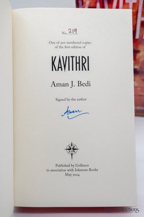Kavithri & City of Jackals (Signed Matching Numbered Edition)
