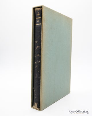 The Poems of William Cullen Bryant (Signed by Thomas W. Nason)