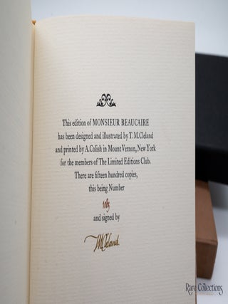 Monsieur Beaucaire (Signed by the Illustrator)