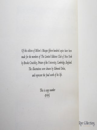 The Masque of Comus