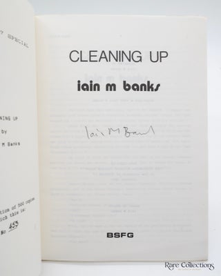 Cleaning Up (Numbered & Signed by Author)