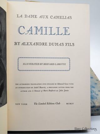Camille (La Dame aux Camélias) - Signed by the illustrator