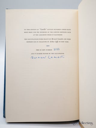Camille (La Dame aux Camélias) - Signed by the illustrator