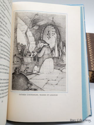 Penguin Island (Signed by the Illustrator Malcolm Cameron) Monthly letter and Shipping note laid in