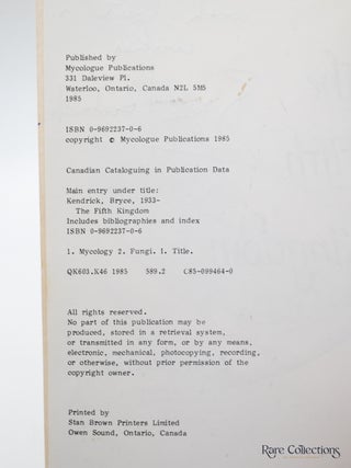 The Fifth Kingdom (Presentation Copy)
