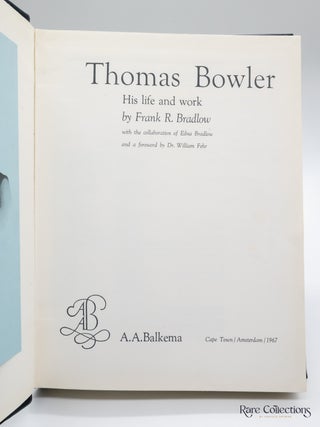 Thomas Bowler - His Life and Work