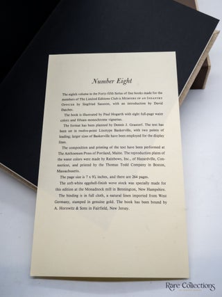 Memoirs of an Infantry Officer