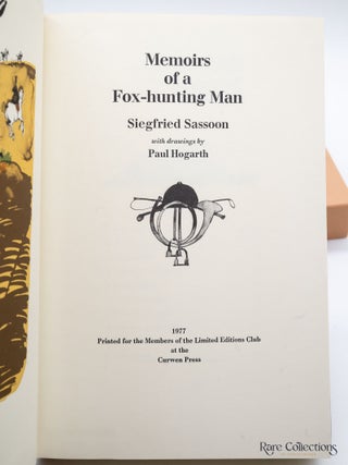 Memoirs of a Fox-Hunting Man (In the Original Shipping Box)