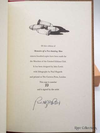 Memoirs of a Fox-Hunting Man (In the Original Shipping Box)