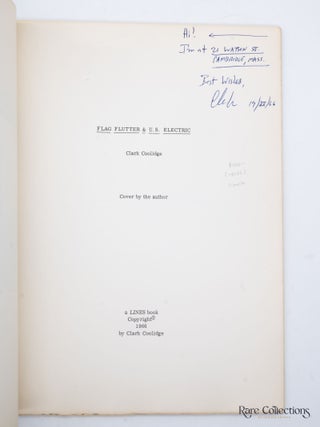Flag Flutter & U.S. Electric (Signed by Author)