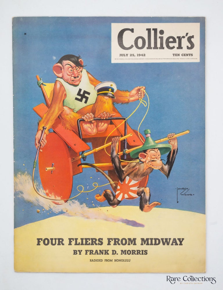 Item #29915 Collier's Magazine July 25, 1942 (Arthur Szyk Cover)
