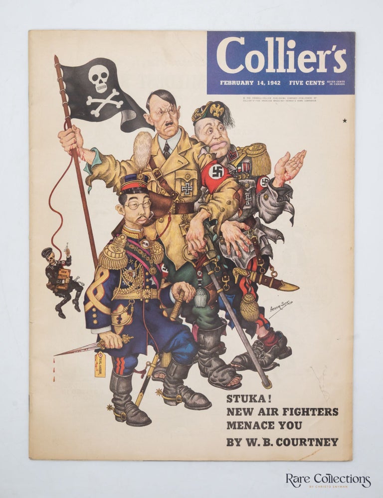 Item #29917 Collier's Magazine February 14, 1942 (Arthur Szyk Cover)