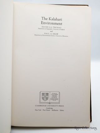 The Kalahari Environment