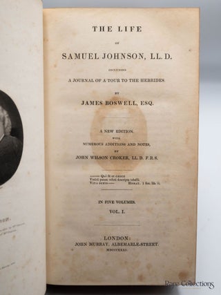 The Life of Samuel Johnson including A Journal of a Tour to the Hebrides