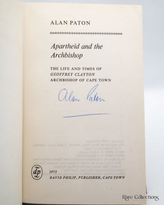 Apartheid and the Archbishop (Signed Copy)