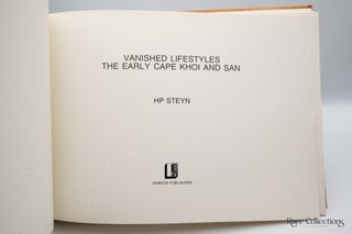 Vanished Lifestyles - The Early Cape Khoi and San
